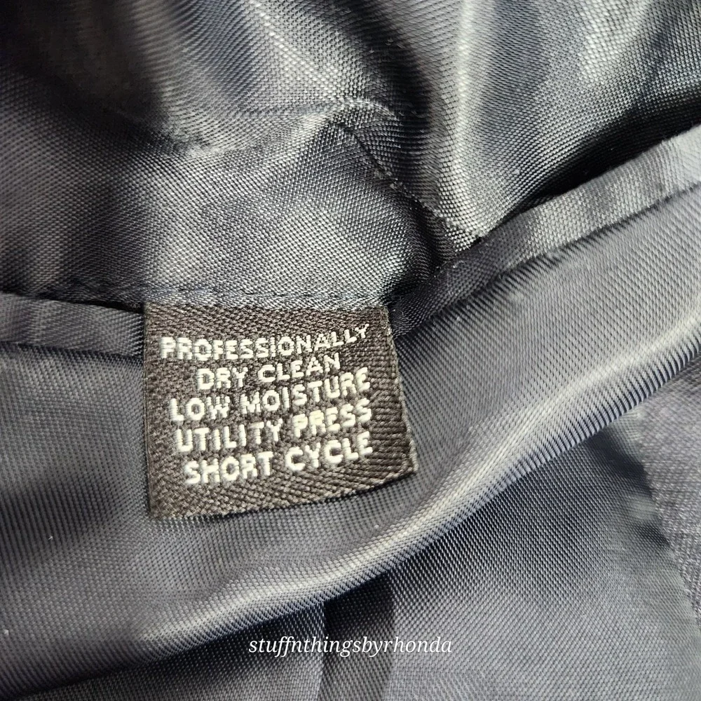 Jos A Bank 96% Wool / 4% Cashmere Dark Blue‎ Blazer Sport Coat Suit Jacket 46R